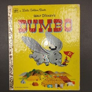 1973 Disney's Dumbo‎ - A Little Golden Book